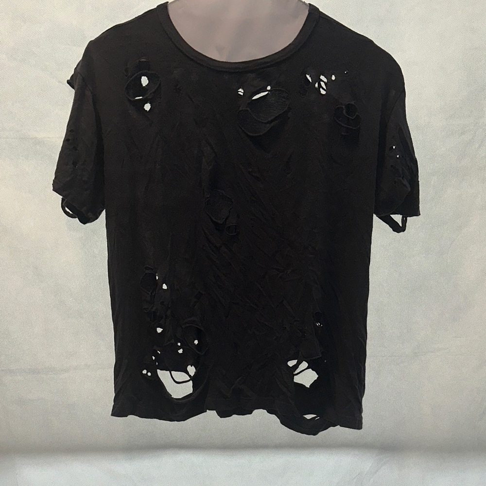 Distressed Gray T-Shirt